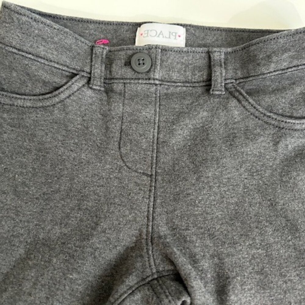 The Children Place gray girl school pants size 8
